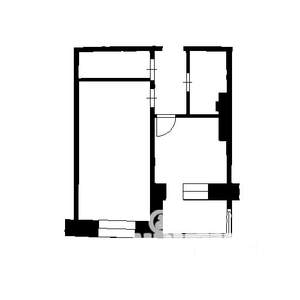 1-к квартира, вторичка, 41м2, 10/10 этаж
