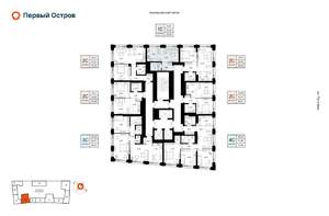 1-к квартира, вторичка, 26м2, 20/23 этаж