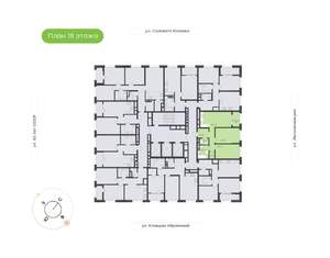 3-к квартира, вторичка, 62м2, 18/24 этаж