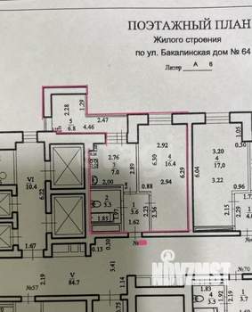 1-к квартира, вторичка, 34м2, 6/25 этаж