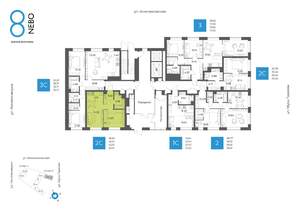 2-к квартира, вторичка, 42м2, 2/17 этаж