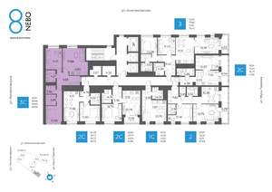 3-к квартира, вторичка, 69м2, 12/20 этаж