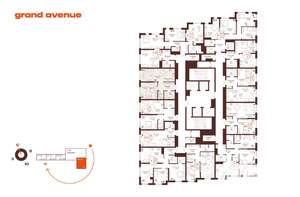 2-к квартира, вторичка, 51м2, 15/32 этаж