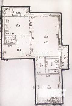 2-к квартира, вторичка, 79м2, 6/24 этаж