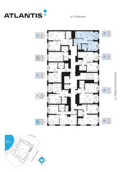 2-к квартира, вторичка, 48м2, 7/32 этаж