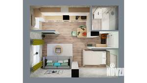 1-к квартира, вторичка, 36м2, 3/5 этаж