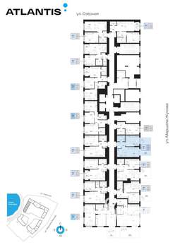 2-к квартира, вторичка, 50м2, 2/32 этаж
