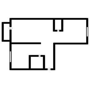 2-к квартира, вторичка, 45м2, 5/5 этаж