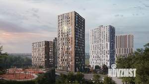 3-к квартира, строящийся дом, 58м2, 20/21 этаж