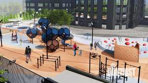 Студия квартира, строящийся дом, 26м2, 31/34 этаж