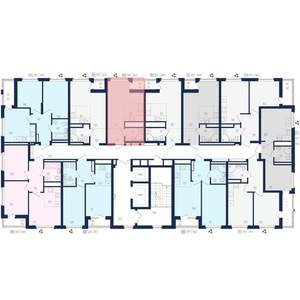 1-к квартира, вторичка, 24м2, 14/22 этаж
