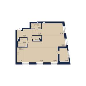4-к квартира, строящийся дом, 95м2, 3/9 этаж