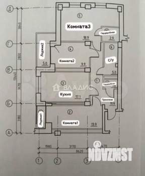 3-к квартира, вторичка, 88м2, 12/16 этаж