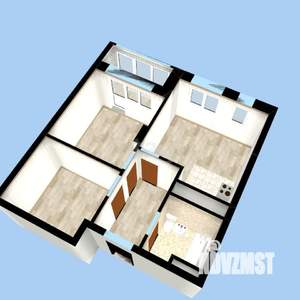 2-к квартира, вторичка, 51м2, 10/21 этаж