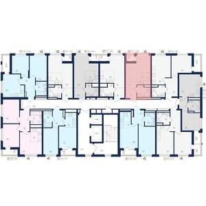 1-к квартира, вторичка, 25м2, 7/22 этаж
