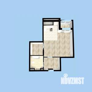 1-к квартира, вторичка, 39м2, 7/25 этаж