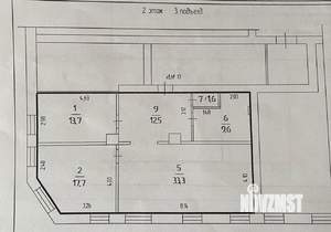 3-к квартира, вторичка, 88м2, 2/3 этаж
