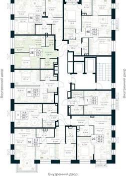 1-к квартира, вторичка, 39м2, 4/15 этаж