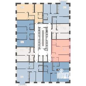 2-к квартира, вторичка, 72м2, 14/18 этаж