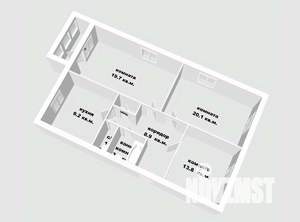 3-к квартира, вторичка, 77м2, 3/4 этаж