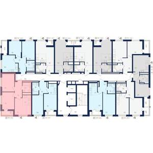 3-к квартира, вторичка, 45м2, 6/22 этаж