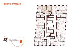 2-к квартира, вторичка, 67м2, 23/32 этаж