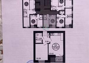 1-к квартира, вторичка, 34м2, 8/8 этаж