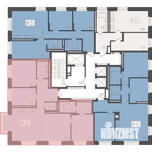 3-к квартира, вторичка, 120м2, 22/23 этаж
