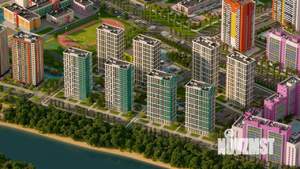 2-к квартира, сданный дом, 34м2, 14/22 этаж