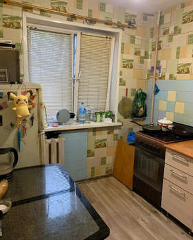 2-к квартира, вторичка, 43м2, 1/5 этаж