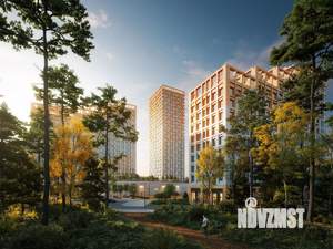 2-к квартира, строящийся дом, 55м2, 11/16 этаж