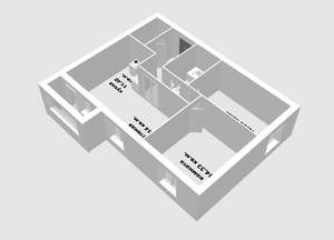 3-к квартира, вторичка, 69м2, 7/26 этаж