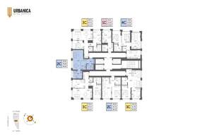 2-к квартира, вторичка, 46м2, 28/32 этаж