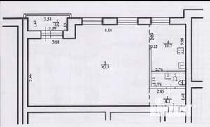 3-к квартира, вторичка, 84м2, 9/10 этаж