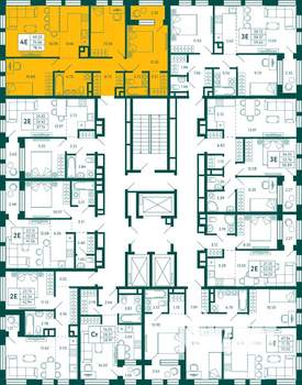 3-к квартира, вторичка, 78м2, 27/27 этаж