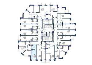 Студия квартира, вторичка, 24м2, 32/34 этаж