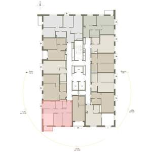3-к квартира, вторичка, 63м2, 11/25 этаж