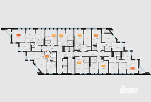 2-к квартира, вторичка, 65м2, 20/25 этаж