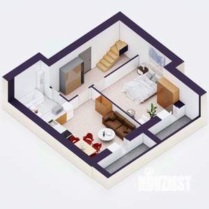 2-к квартира, вторичка, 67м2, 20/20 этаж
