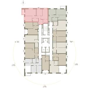 3-к квартира, вторичка, 82м2, 10/25 этаж