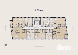 2-к квартира, строящийся дом, 40м2, 2/9 этаж