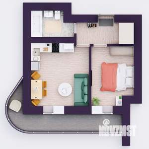 2-к квартира, вторичка, 42м2, 14/20 этаж