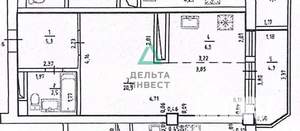 Студия квартира, вторичка, 36м2, 7/22 этаж