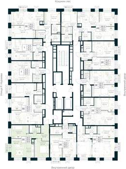 2-к квартира, вторичка, 59м2, 4/30 этаж