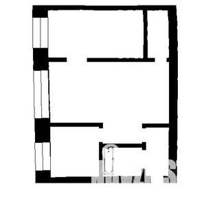 2-к квартира, вторичка, 42м2, 1/5 этаж