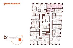 3-к квартира, вторичка, 71м2, 20/32 этаж