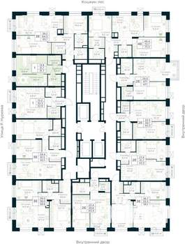 Студия квартира, строящийся дом, 32м2, 27/30 этаж