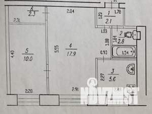 2-к квартира, вторичка, 41м2, 2/5 этаж
