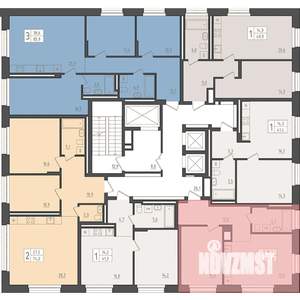 1-к квартира, вторичка, 51м2, 8/23 этаж