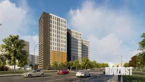 2-к квартира, строящийся дом, 63м2, 23/24 этаж